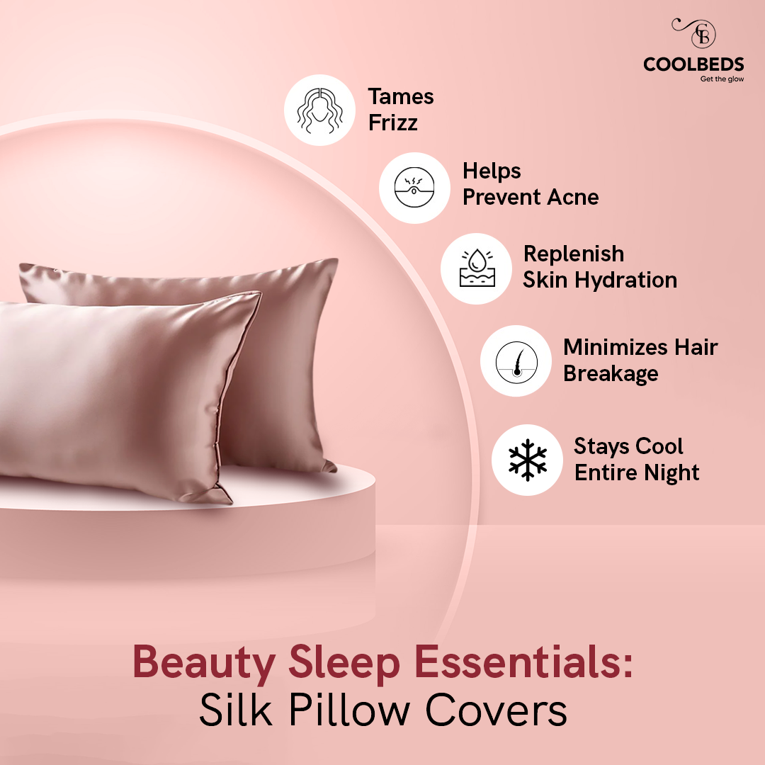 Premium Mulberry Silk Pillow Covers